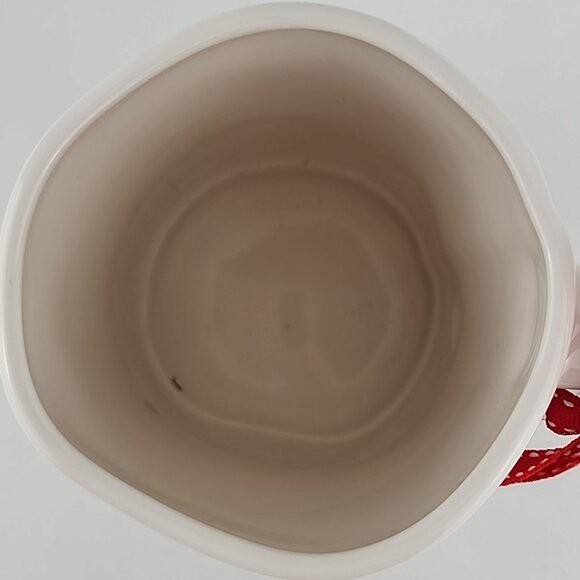 Rae Dunn Artisan Collection Mug White Large Black Letters Festive Christmas - Picture 8 of 11